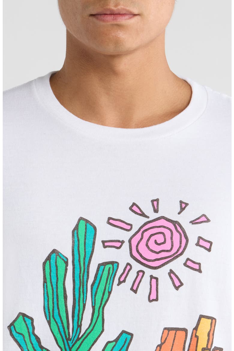 Mojave Desert Flea Market Graphic T-Shirt, Alternate, color, WHITE
