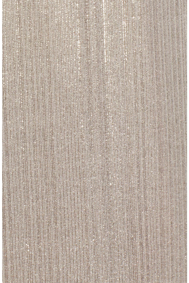 Twist Front Metallic Jumpsuit, Alternate, color, METALLIC GOLD