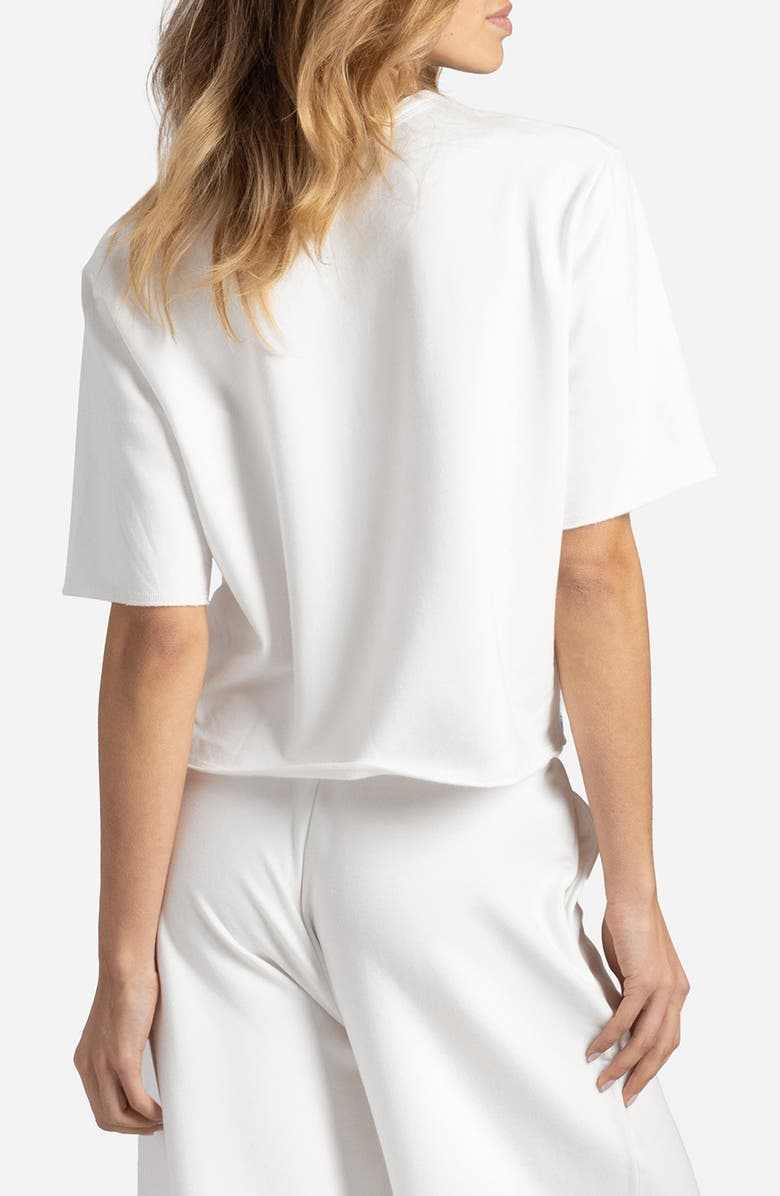 Sunday Citizen Light French Terry T-Shirt, Alternate, color, Off White