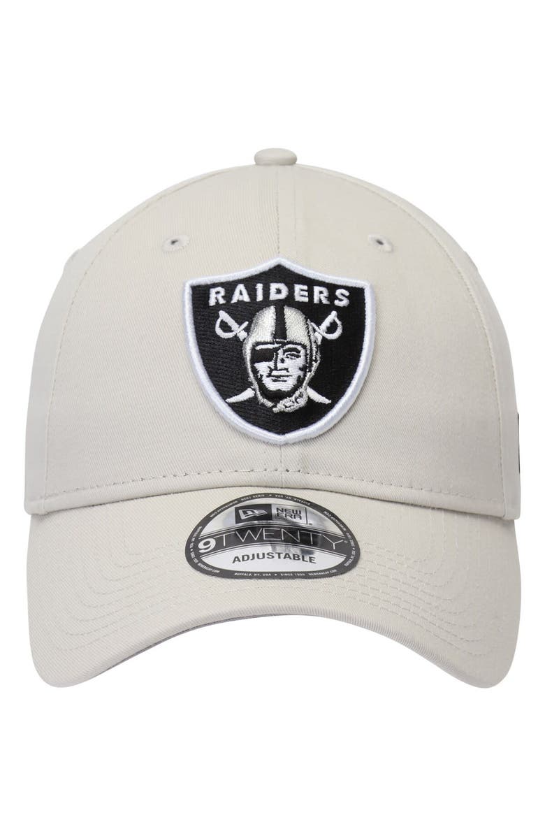 New Era Men's New Era Khaki Las Vegas Raiders Playmaker 9TWENTY Adjustable Hat, Alternate, color, 