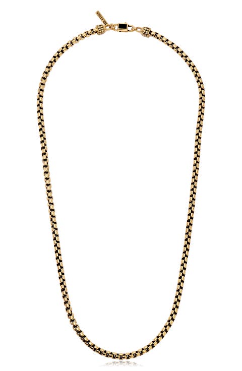 Men's Box Chain Necklace