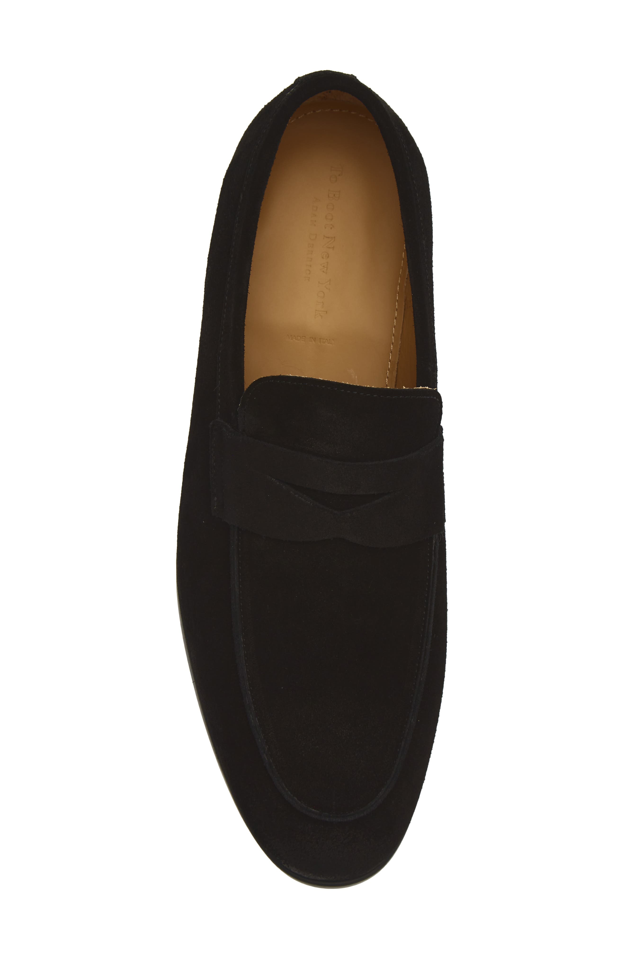 Mark Penny Loafer, Alternate, color, SUEDE SPORT BLACK