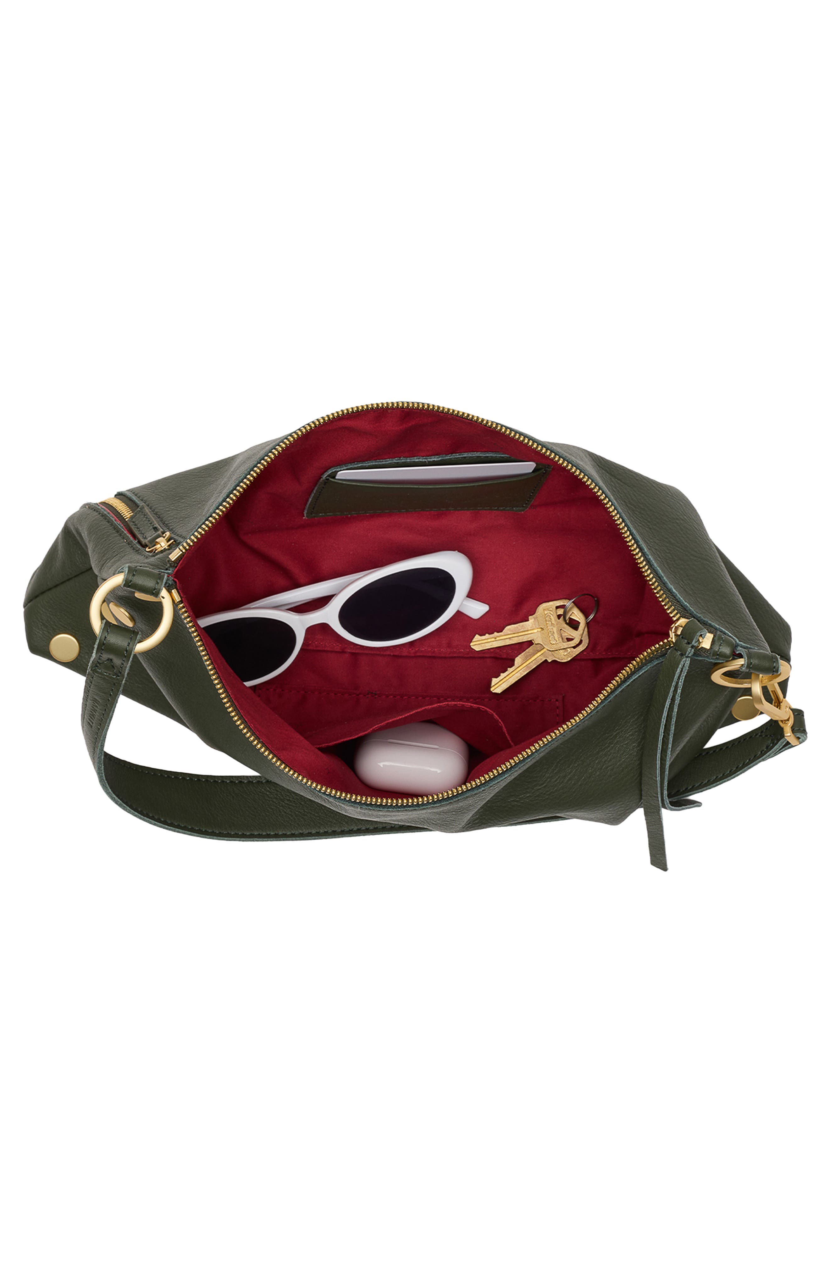 Kyle Medium Shoulder Bag, Alternate, color, TWIN CREST PEBBLE BRUSHED GOLD