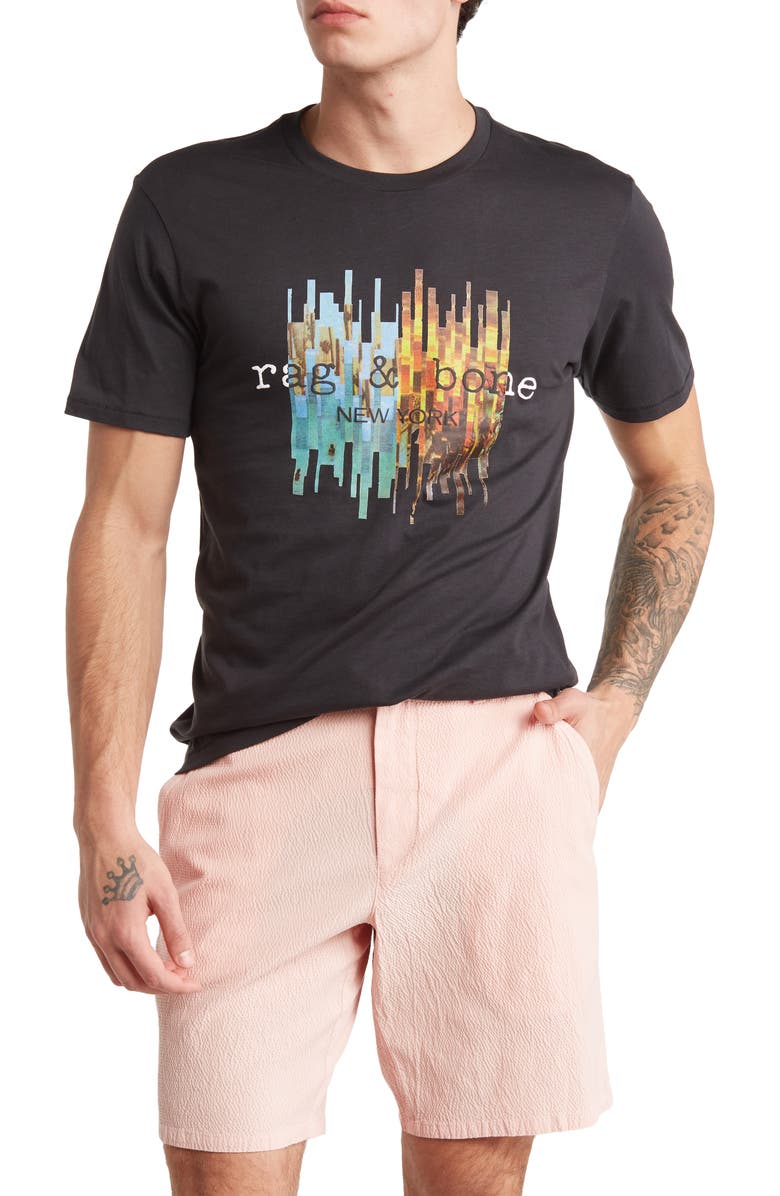 rag & bone Beach Photo Graphic T-Shirt, Main, color, 