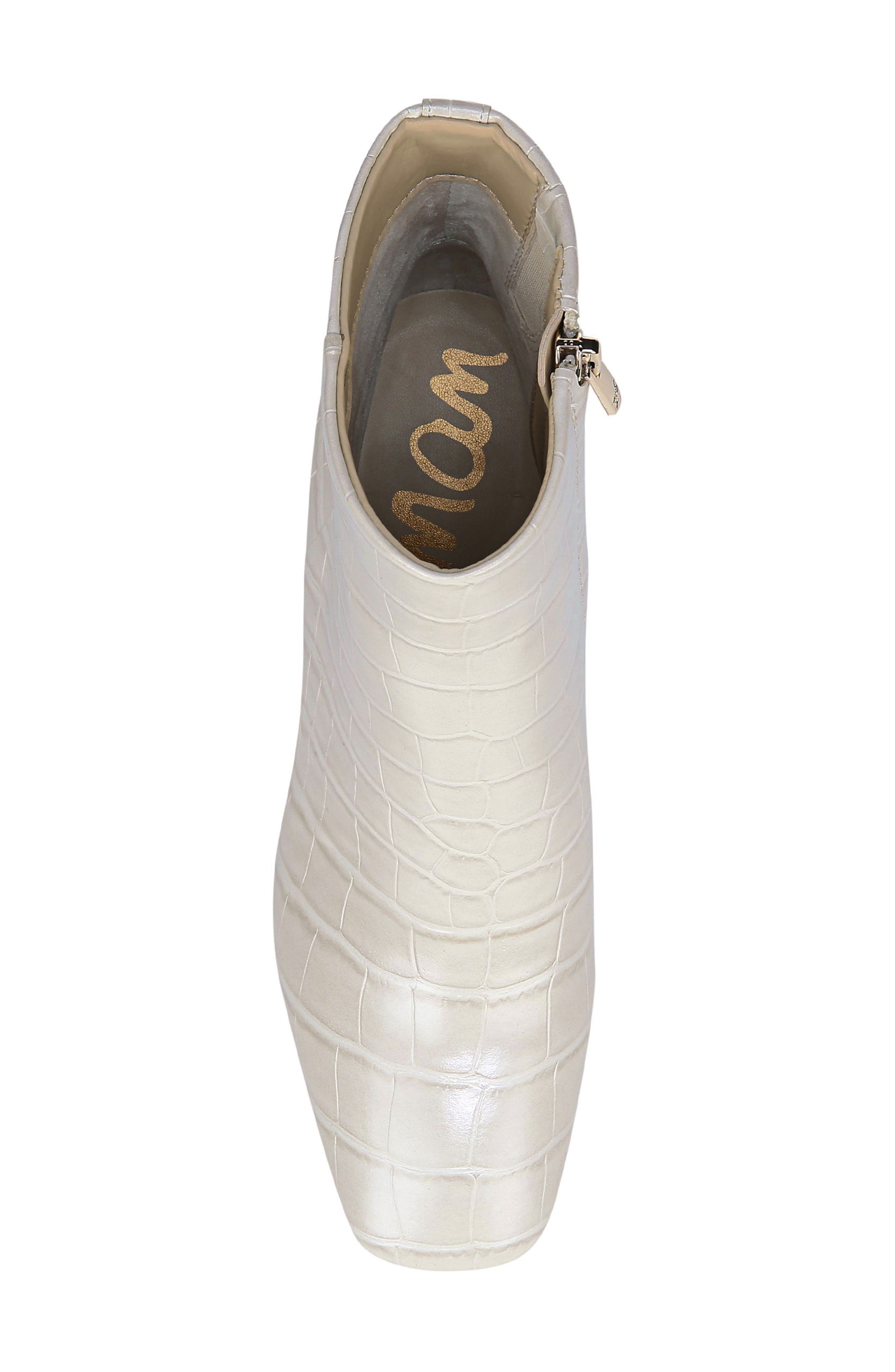 Daruby Bootie, Alternate, color, MODERN IVORY LEATHER