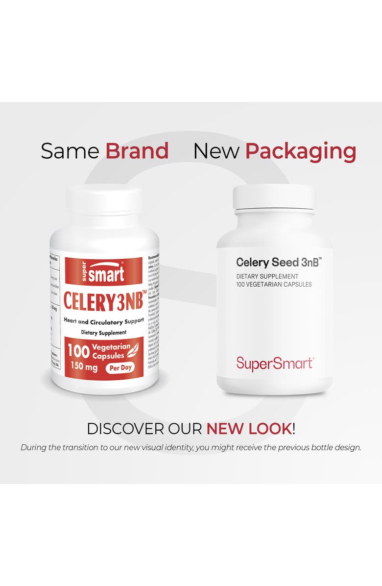 SuperSmart Celery3nb 150mg per Day, Alternate, color, NO COLOR