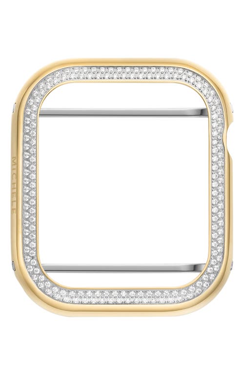 MICHELE Diamond Apple Watch® Case Attachment, 45mm in Gold 