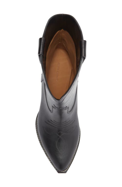 Isabel Marant Luliette Western Boot In Black