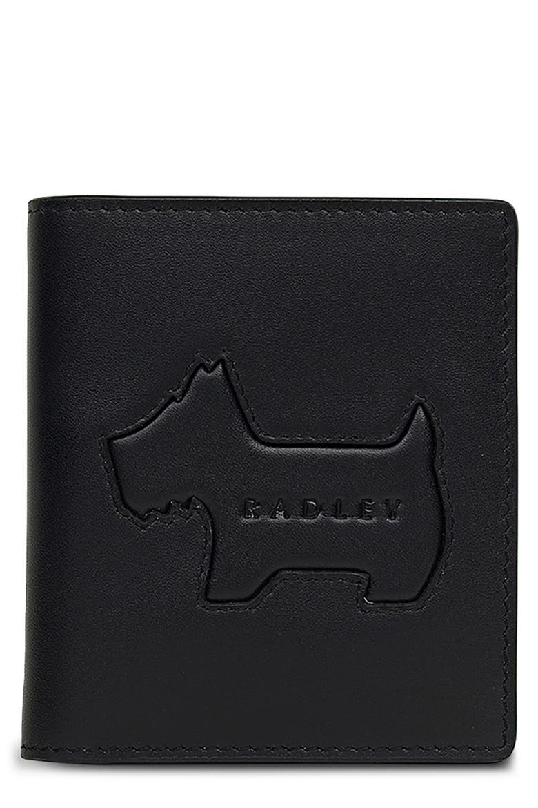 Hadley Lane Small Bifold Card Case, Main, color, BLACK