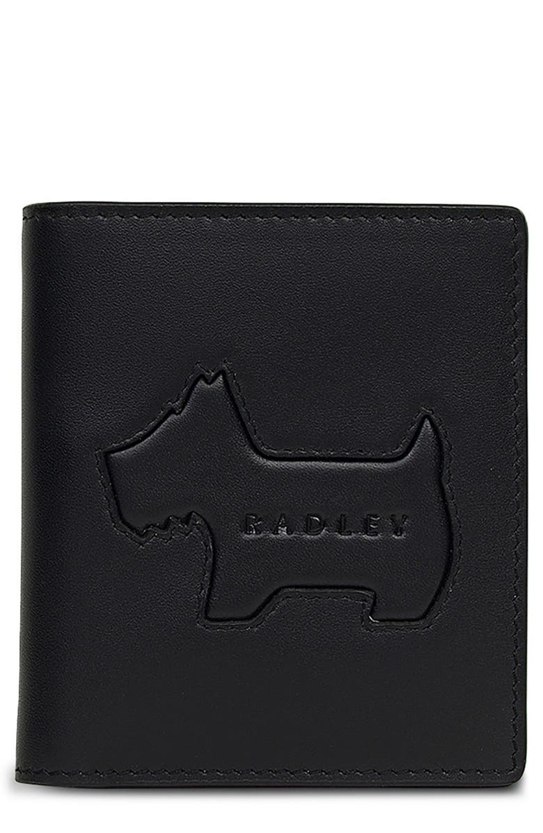 Radley Hadley Lane Small Bifold Card Case, Main, color, Black