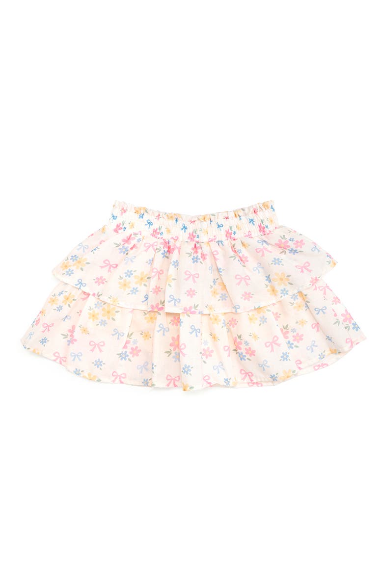 Sweet Floral Skort, Main, color, Multicolor