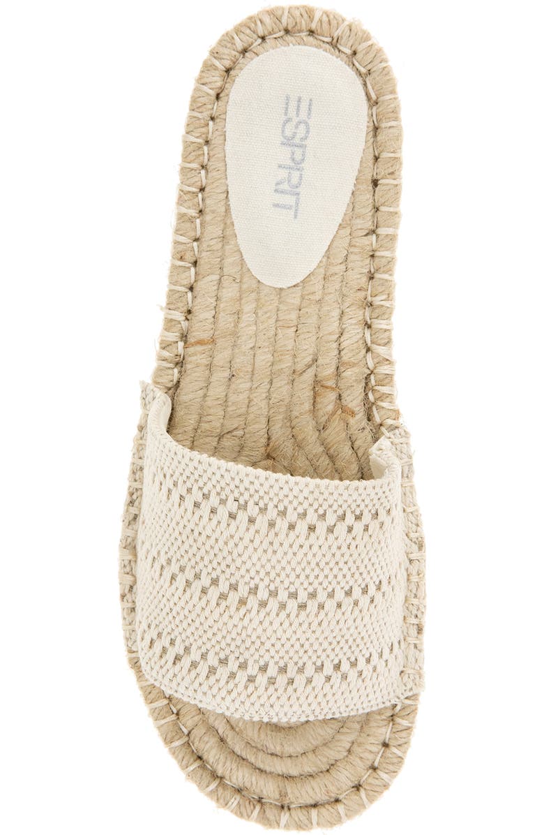 Esprit Nasya Espadrille Slide Sandal, Alternate, color,