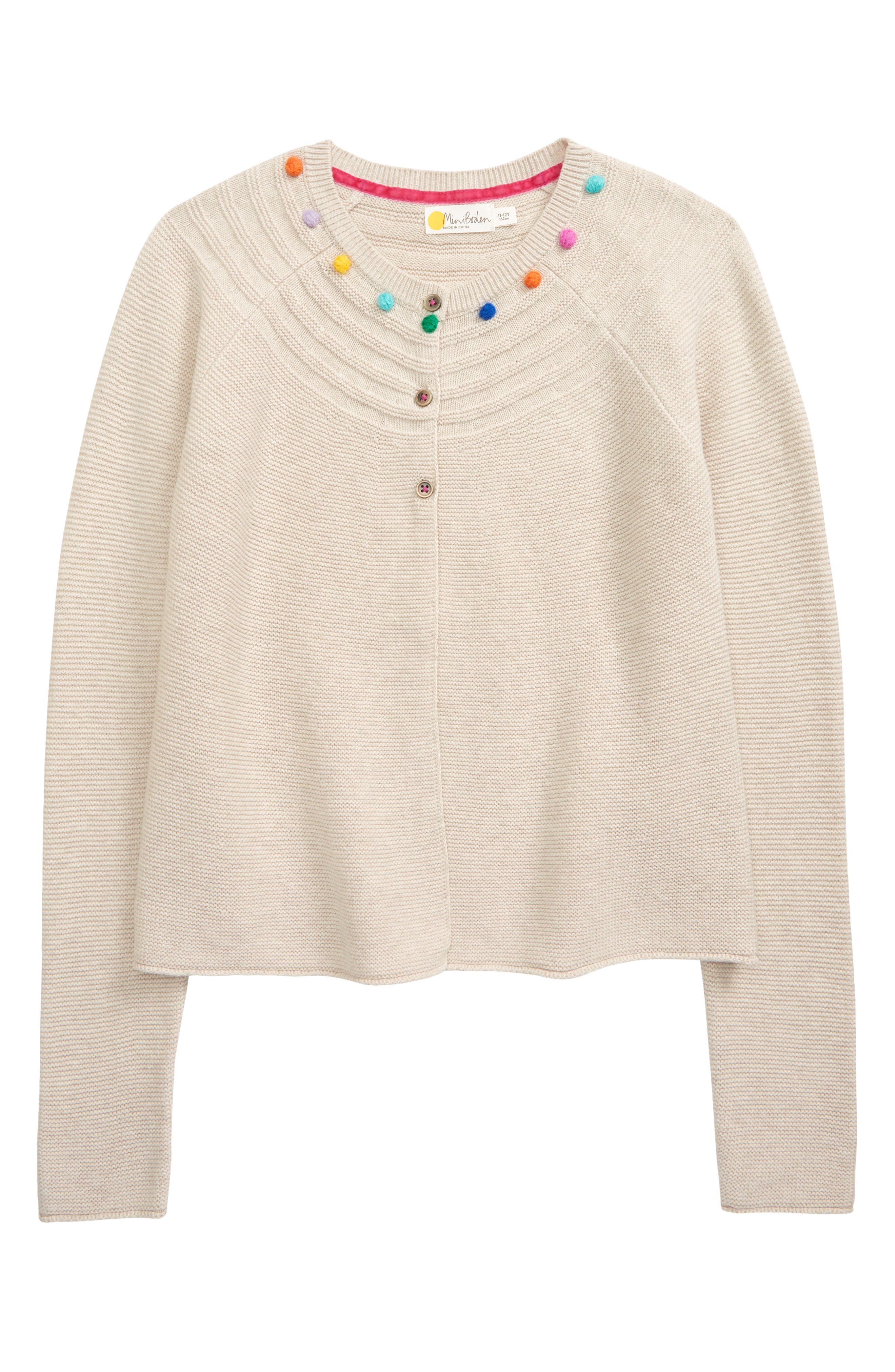 Mini Boden Kids' Cotton & Cashmere Cardigan | Nordstrom
