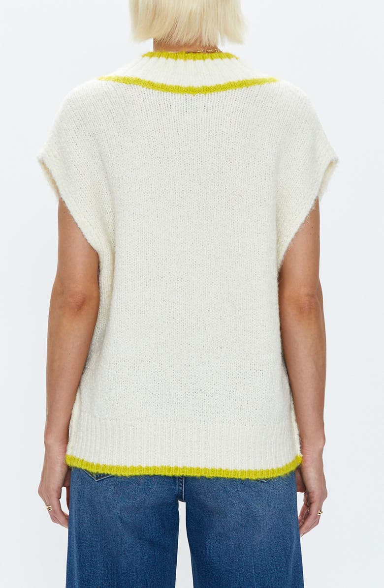 Pistola Kiran Cap Sleeve Sweater, Alternate, color, 