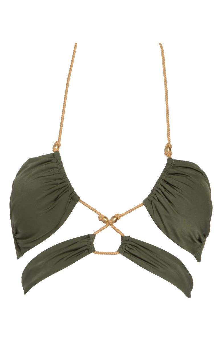 ViX Paula Hermanny Paige Halter Bikini Top, Alternate, color,
