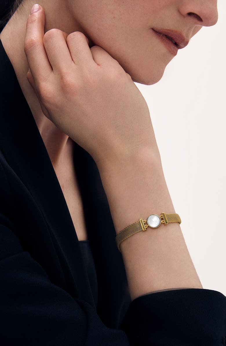 Dean Davidson Galleria Chain Bracelet, Alternate, color, Iridescent Pearl/ Gold