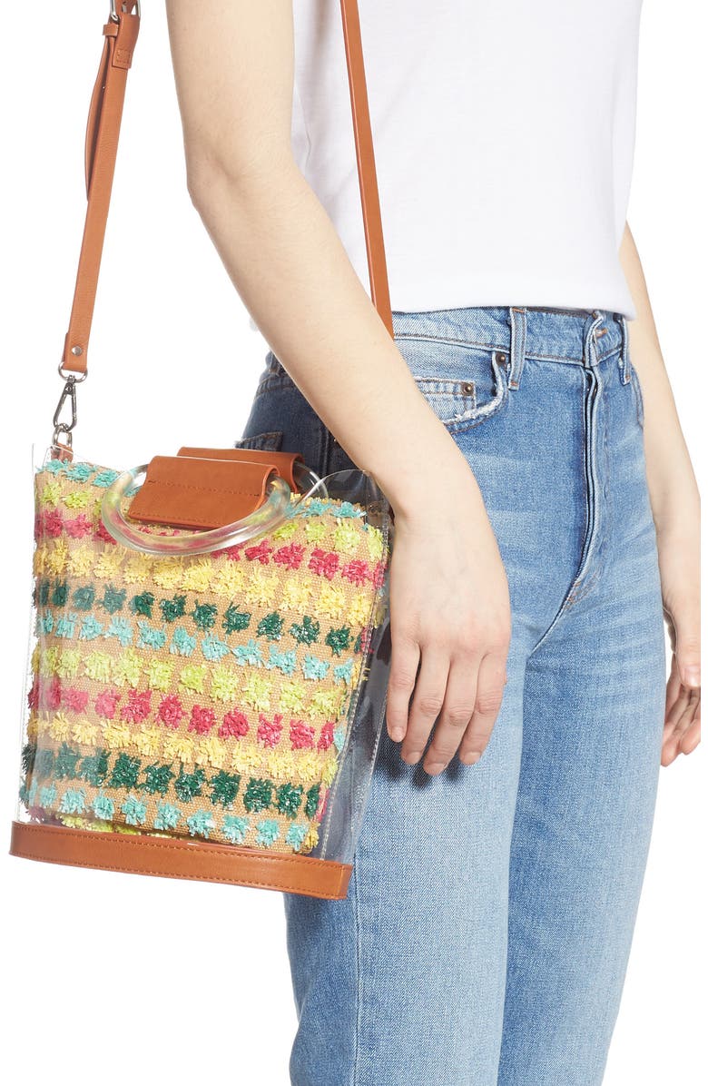 Trouvé Transparent Bucket Bag, Alternate, color,