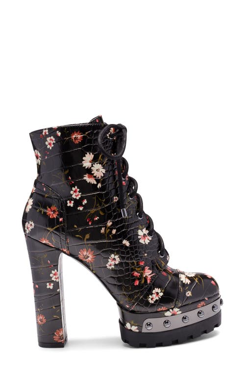 Jessica Simpson Irella Platform Combat Boot In Multi