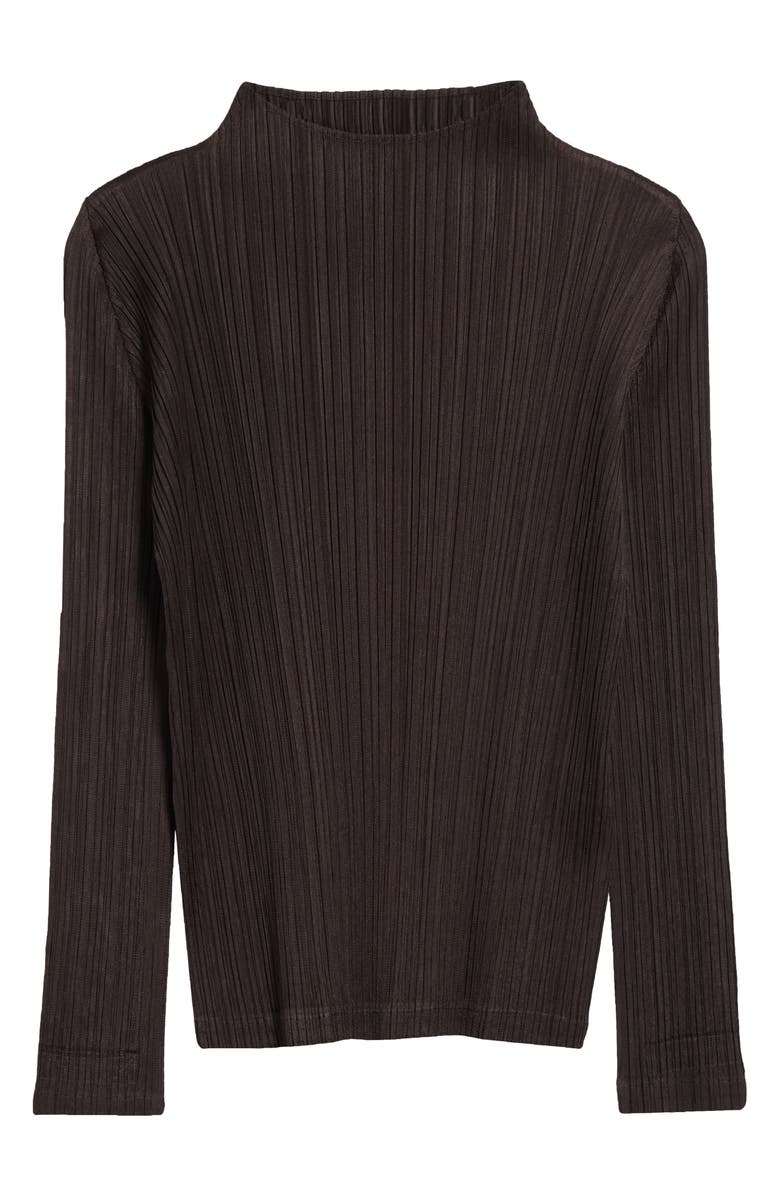 Pleats Please Issey Miyake Monthly Colors December Pleated Top, Alternate, color, 