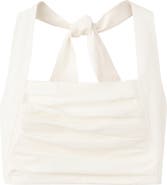 MANGO Starring Hailey Bieber Kasha Sleeveless Crop Top