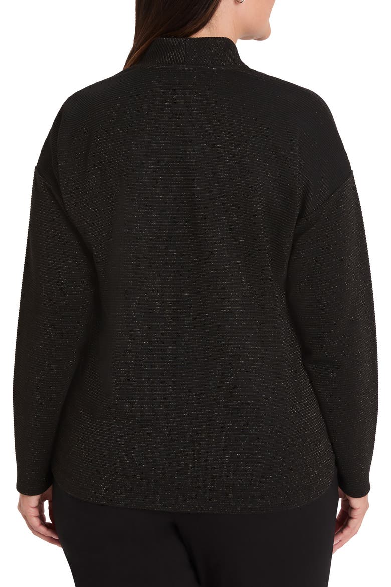 Sparkle Stripe Everyday Top, Alternate, color, BLACK MIX
