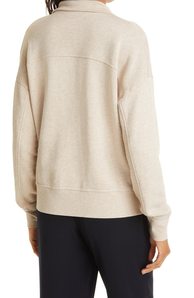 Vince Cotton Half-Zip Pullover, Alternate, color, 