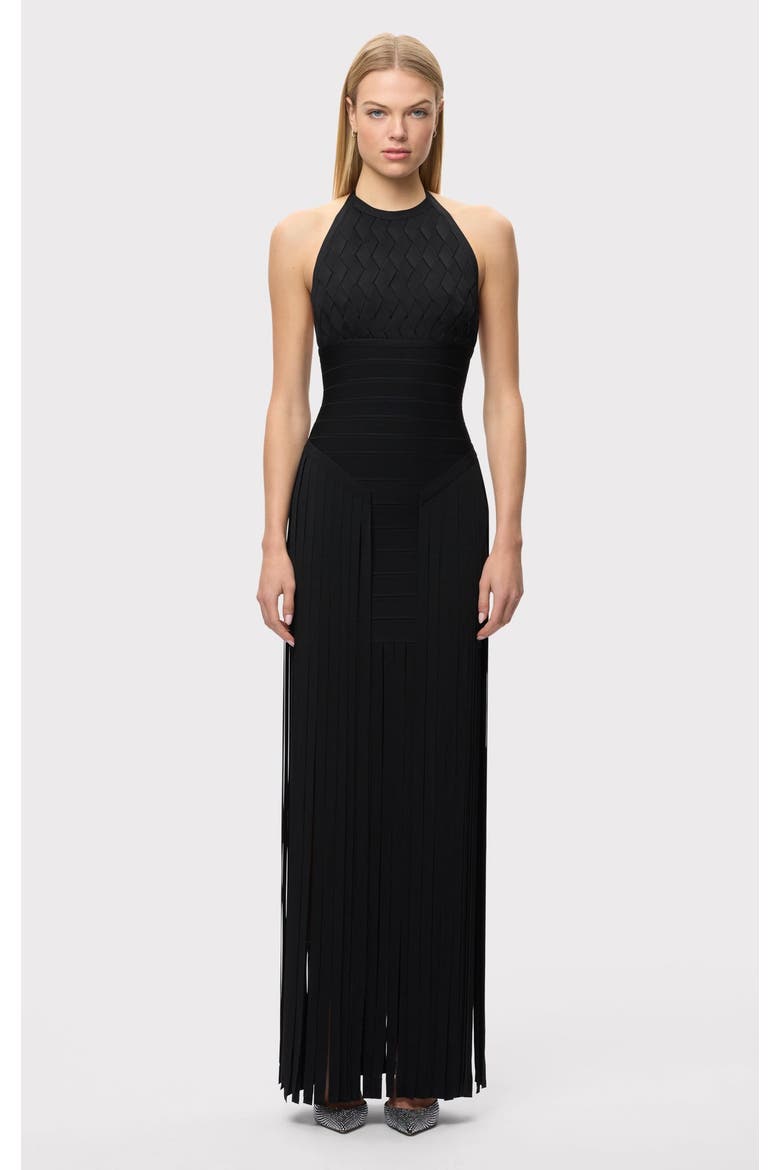 The Spencer Gown, Alternate, color, BLACK