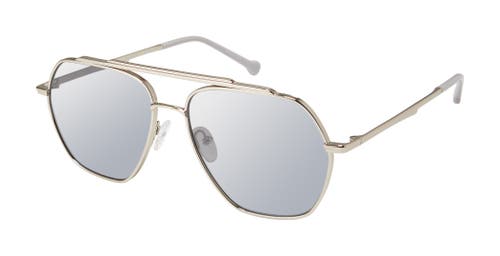 Colors In Optics Mariner Sunglasses In Silver