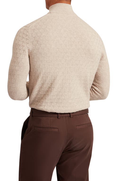 Ted Baker Jeremee Quarter Zip Sweater In Multi