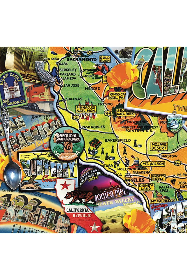 California Dreamin, 24 Inch  x 30 Inch 1000 Piece Puzzle, Alternate, color, Multicolored