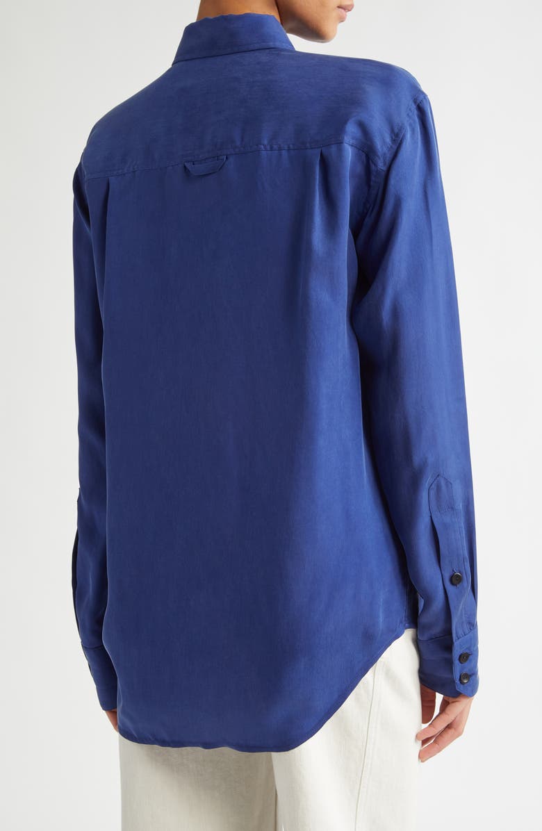 Maria McManus Organic Cotton Button-Up Shirt, Alternate, color, 