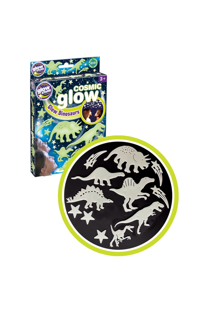 The Original Glowstars Company Cosmic Glow Dinosaurs Selfadhesive Pads, Alternate, color, Multicolored