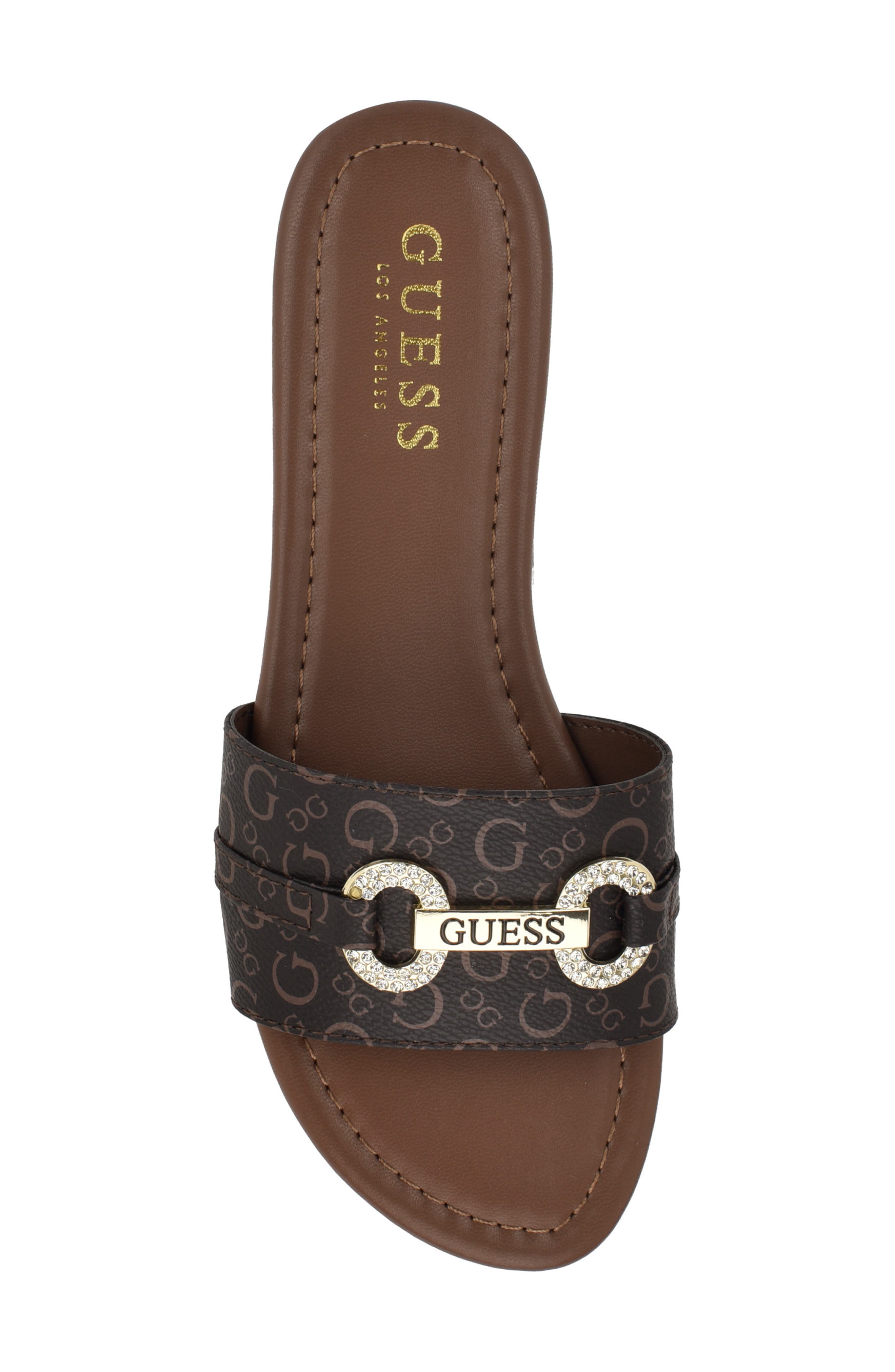 Flamera Slide Sandal, Alternate, color, MEDIUM BROWN
