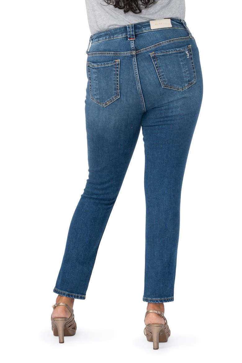 High Waist Ankle Skinny Jeans, Alternate, color, HAISLEY