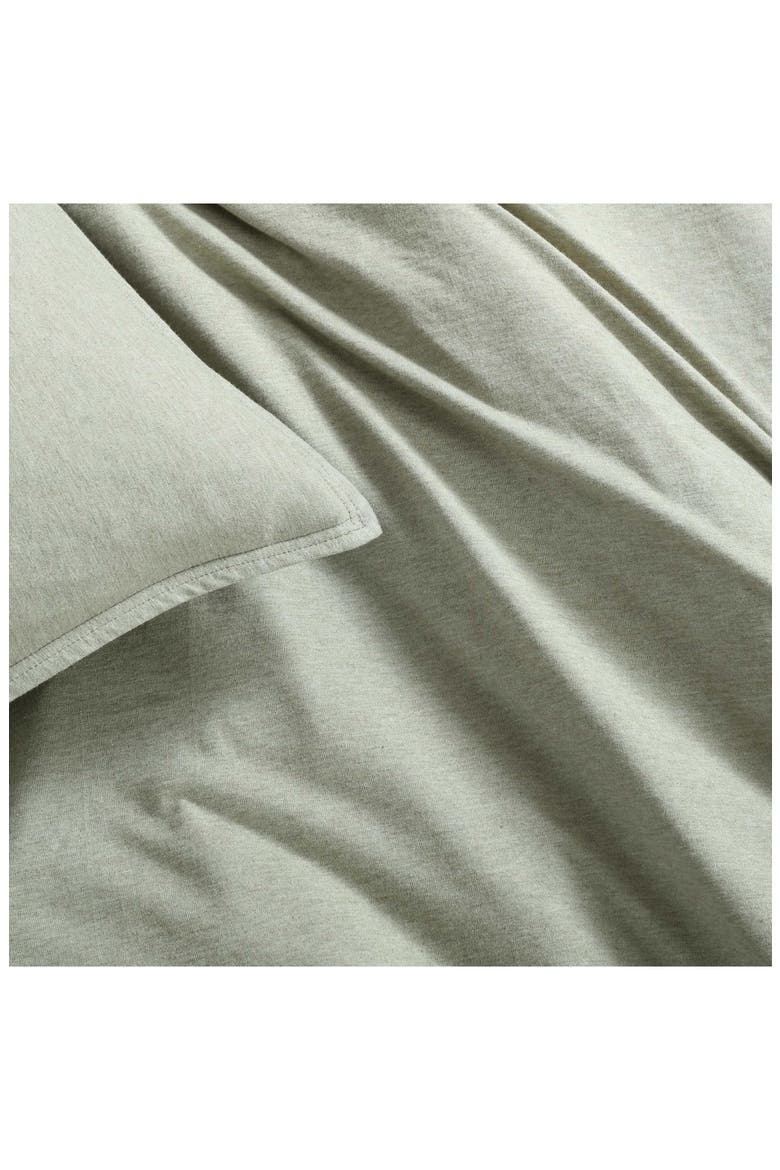 Modern Cotton Blend Duvet & Shams Set, Alternate, color, PASTEL GREEN