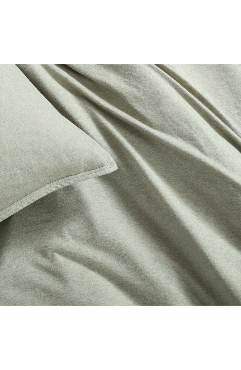 Calvin Klein Home Modern Cotton Blend Duvet & Shams Set, Alternate, color, Pastel Green