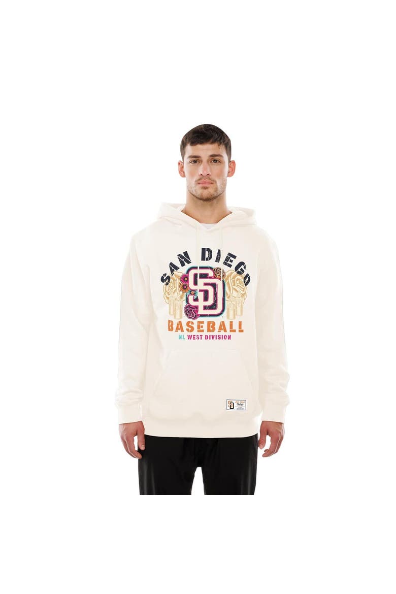 Men's New Era  Cream San Diego Padres 2026 City Connect Hoodie, Main, color, Cream