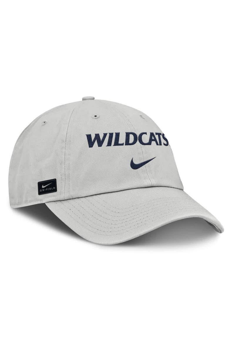 Nike Men's Nike Gray Arizona Wildcats 2025 On-Field Gameday Club Adjustable Hat, Alternate, color, Gray