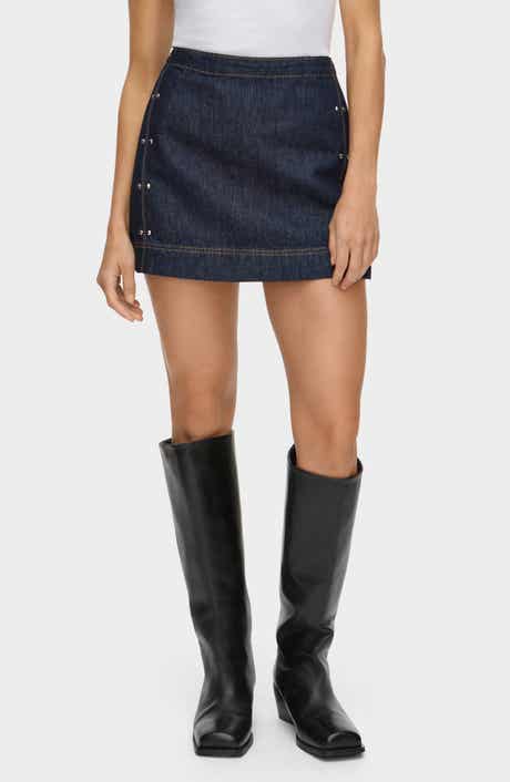 Hadley Denim Miniskirt