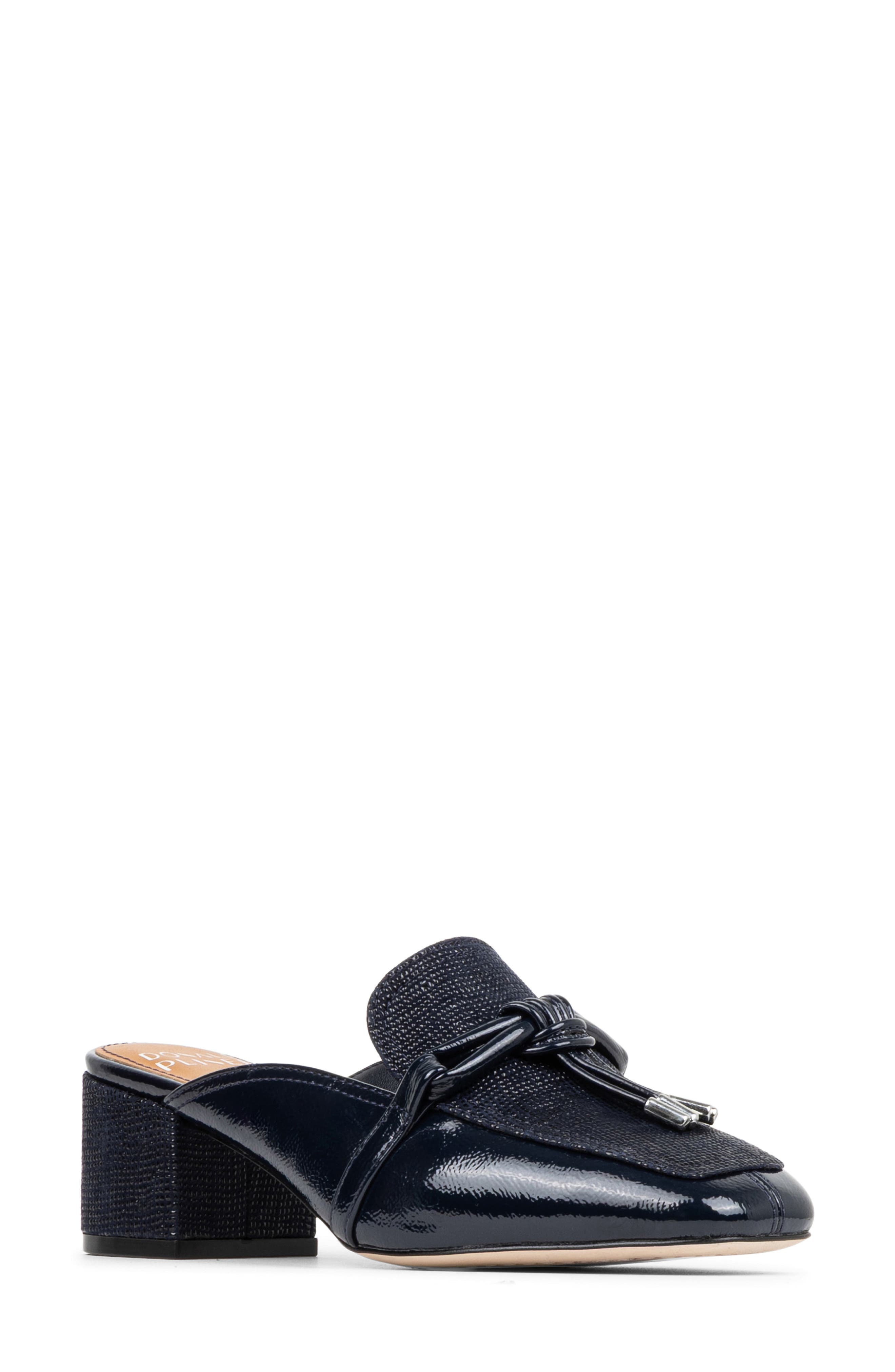 Kierra Heeled Mule, Main, color, NAVY