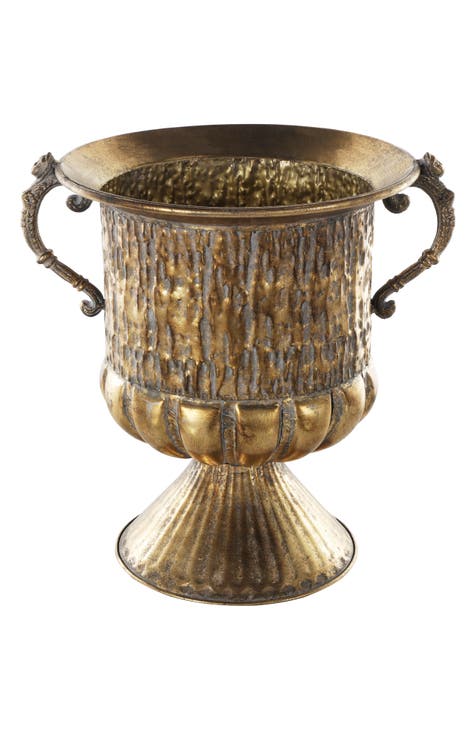 Rustic Metal Vase