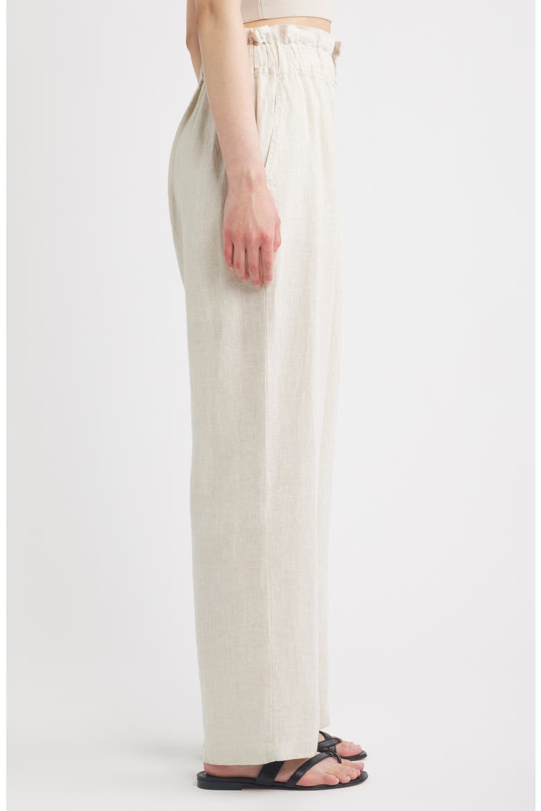 Christal Linen Straight Leg Pants, Alternate, color, LINEN