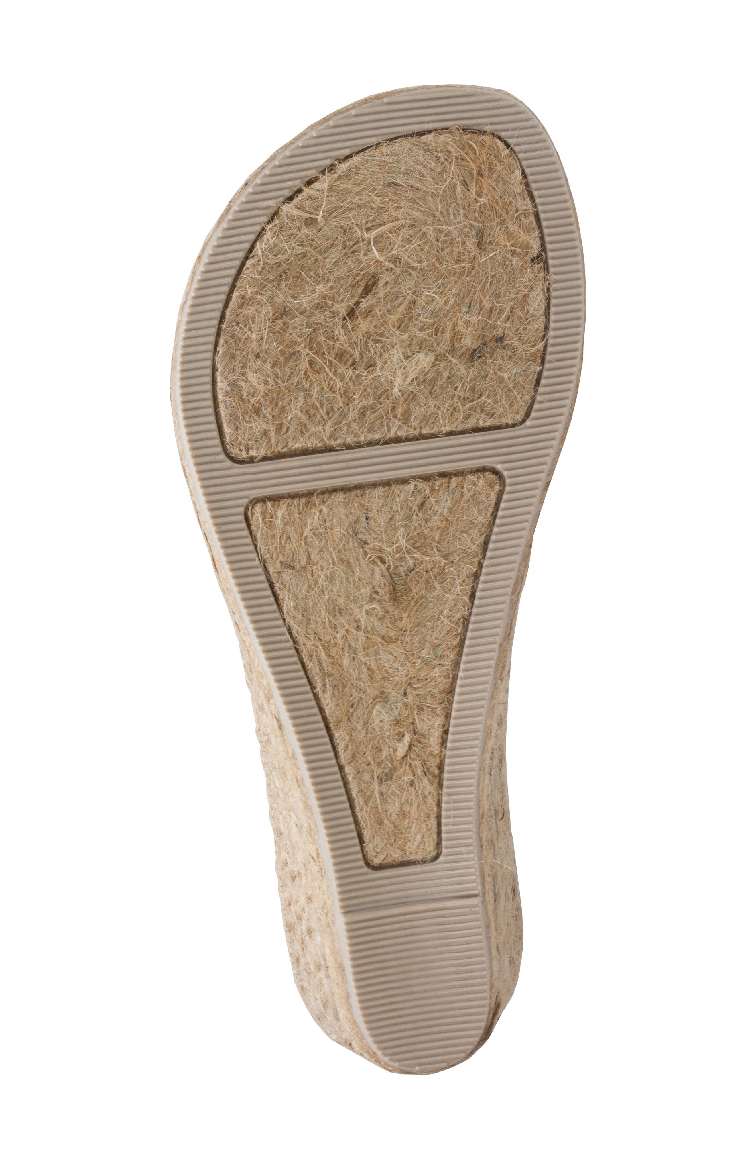 White Mountain Footwear Beachball Espadrille Wedge Sandal, Alternate, color, 