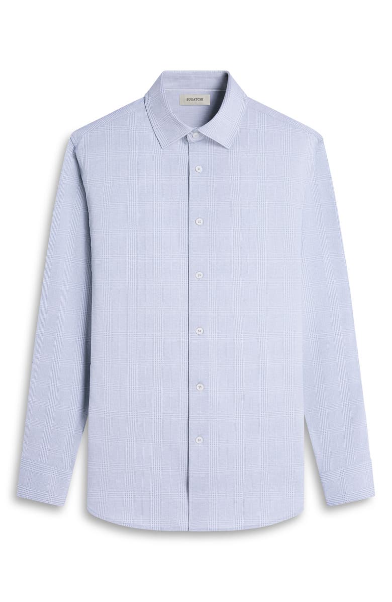 Bugatchi Jimmy OoohCotton<sup>®</sup> Print Button-Up Shirt, Alternate, color, Mint