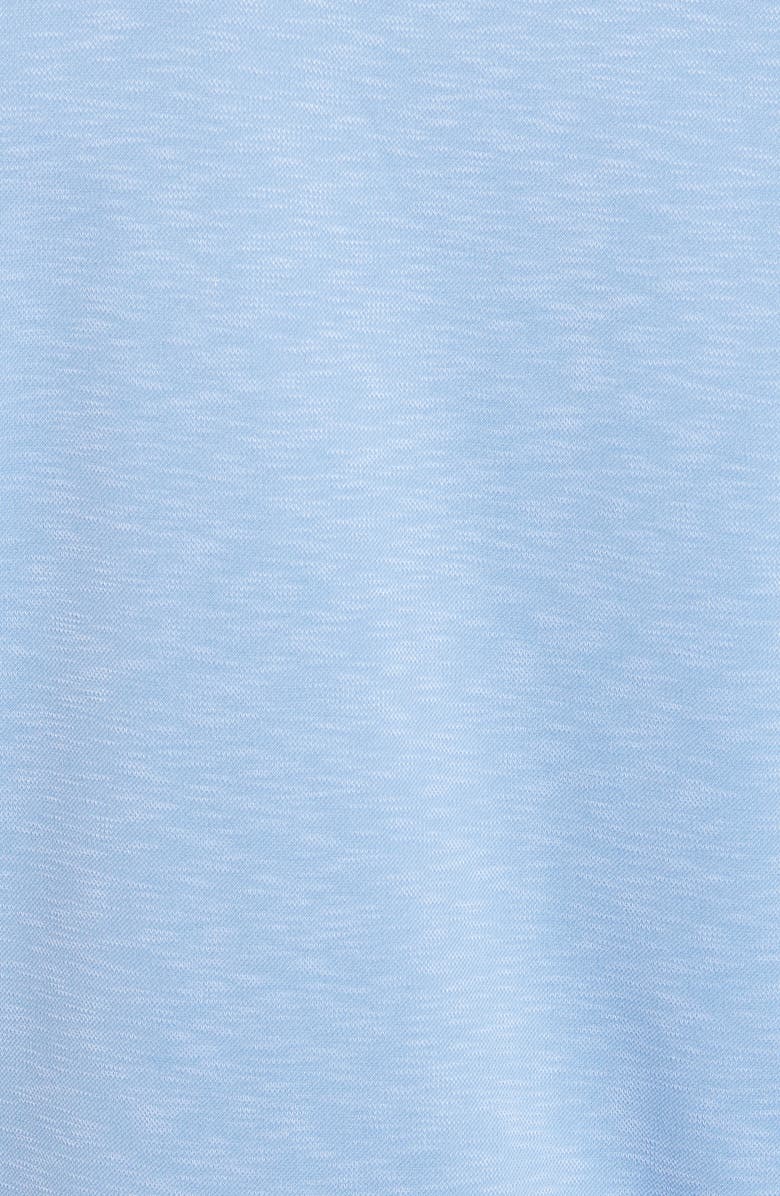 Johnston & Murphy Slub Men's Polo, Alternate, color, Light Blue