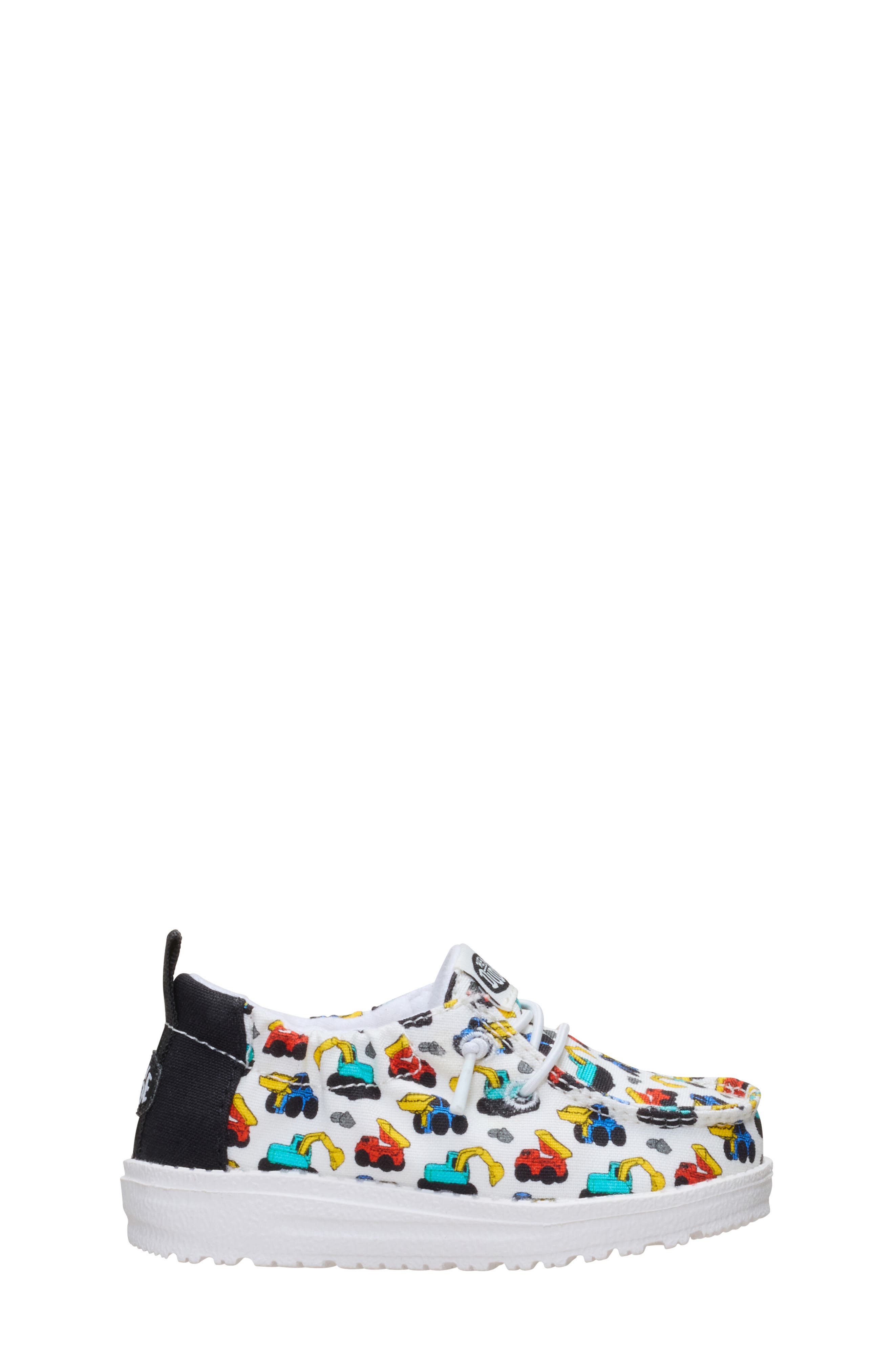 Kids' Lil Dude Slip On, Alternate, color, WHITE