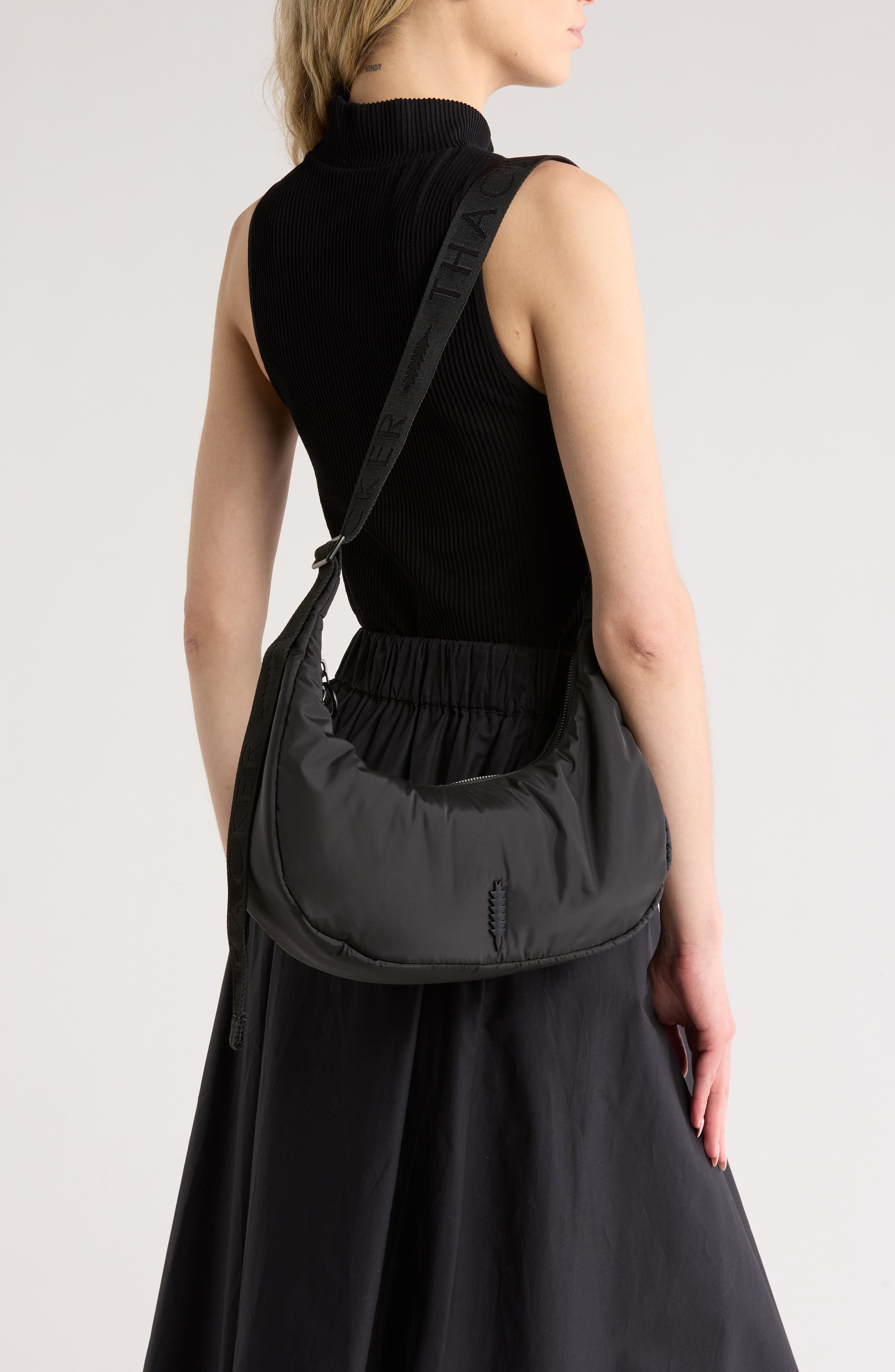 Thacker Zoe Hobo Bag, Alternate, color, Black