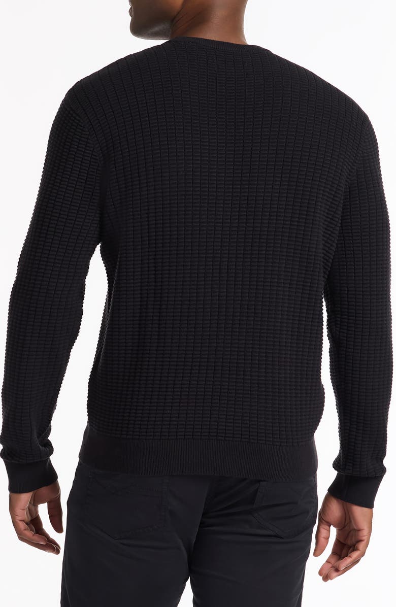 Robert Graham Dobbs Waffle Knit Sweater, Alternate, color,