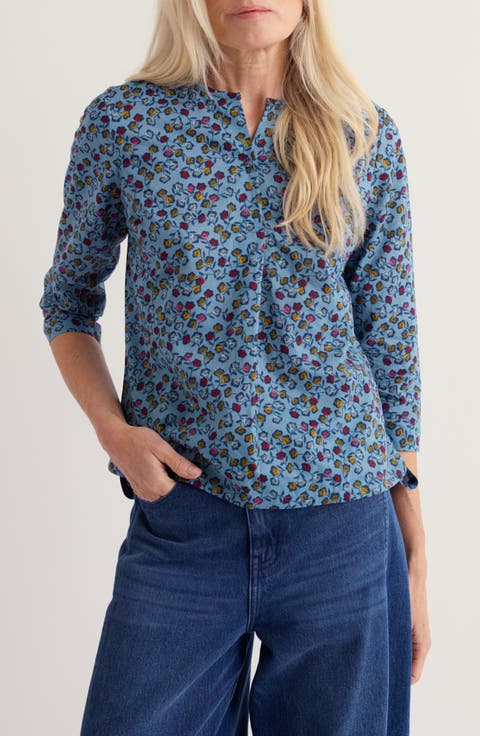 Watercolour Sketch Organic Cotton Top
