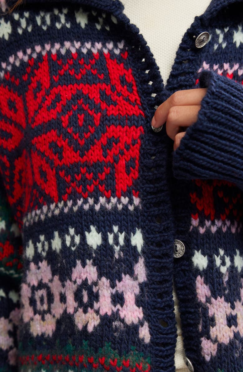 Free People Snowdrift Cardigan, Alternate, color,